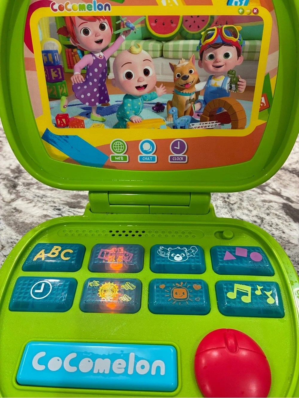 Kids Learning Laptop - Green- TESTED